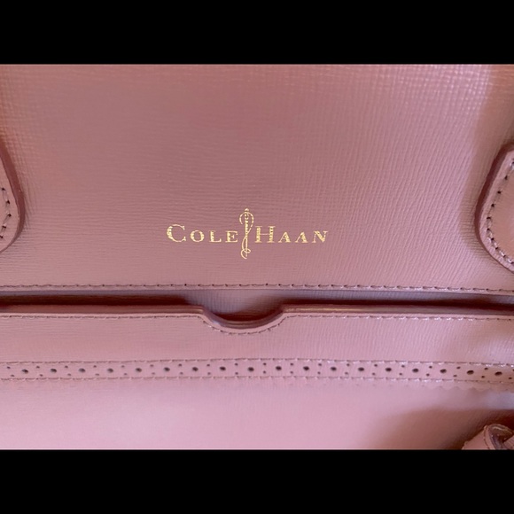 Cole Haan Gladstone Satchel in Blush - Picture 5 of 9